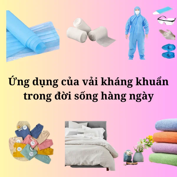 Khám phá ứng dụng đa dạng của vải kháng khuẩn trong cuộc sống hàng ngày