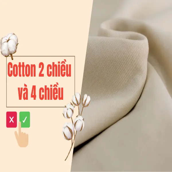 Cotton 2 Chiều vs Cotton 4 Chiều: Nên Chọn Loại Nào Cho Quần Áo?