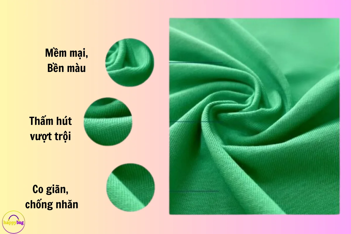 Ưu điểm vượt trội của vải cotton 4 chiều